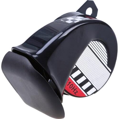12V Motocross Bike Air Snail Horn Tone Mini Loud Voice Speaker 510Hz ATV Fit For Harley Honda Suzuki Yamaha Kawasaki Powerful