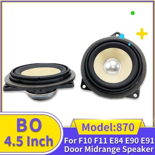 Door Panel Midrange Speaker For BMW E81 E82 E87 E88 E90 E91 E92 E93 F10 F11 M5 F90 X1 E84 3 5 X1 Series Audio 4.5 Inch Speakers