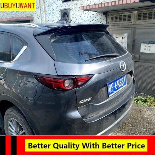 EPFBSQP For MAZDA CX-5 CX5 2017 2018 2019 2020 ABS Exterior Rear Spoiler Tail Trunk Boot Wing Decoration Car Styling