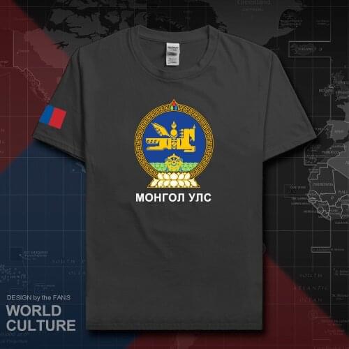 Mongolia men t shirt fashion 2018 jersey nation team 100% cotton t-shirt clothing tees country sporting MNG Mongol Mongolian 20