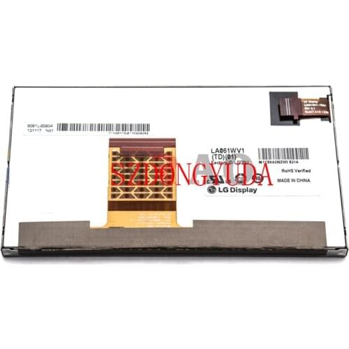 Original 6.1'' Inch LA061WV1(TD)(01) LA061WV1-TD01 For Toyota Camry RAV4 Car DVD Navigation LCD Display Screen
