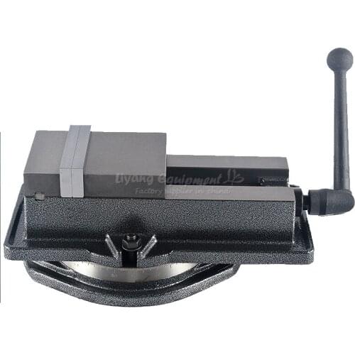 Precision machine vise CNC heavy 4/ 5/ 6 / 8 inches angle fixed clamp for milling machine flat tongs