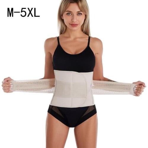 Adjustable Abdominal Waist Trainer For Women Postpartum Belly Band Support Work Out Sport Body Shaping Waist Cinchers Shapewear