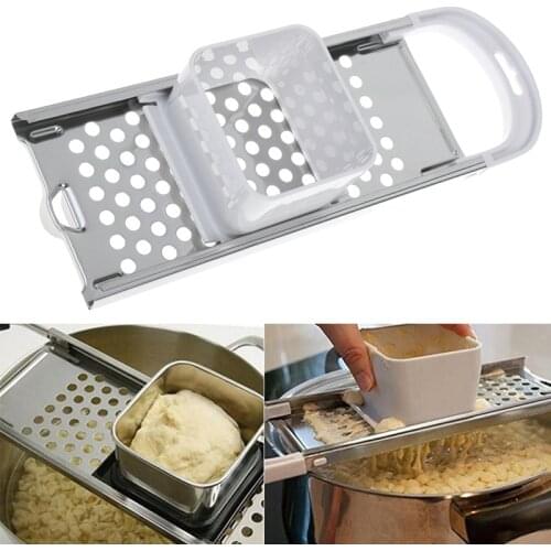 1PCS Pasta Machine Manual Noodle Spaetzle Maker Stainless Steel Blades Dumpling Maker Pasta Cooking Tools Kitchen Accessories