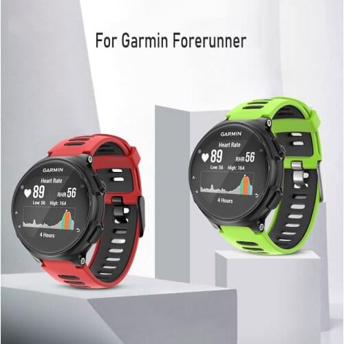 Silicone Replacement Wrist Band for Garmin Forerunner 235 735XT GPS 235L 230 220 620 630 Bracelet Replacement Band Accessories