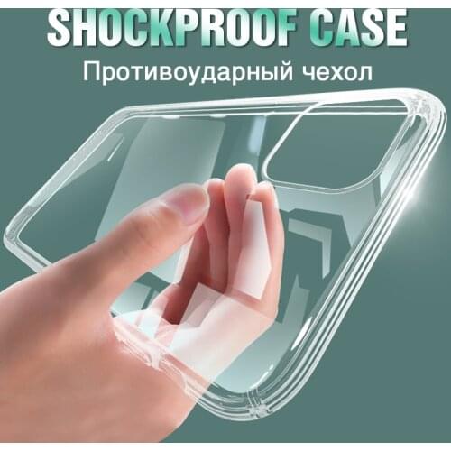 For iPhone 11 Ultra Thin Clear Phone Case For iPhone 12 11 Pro Max XS Max X XR 8 7 6s 6 Plus SE 2020 Silicone Soft Back Cover