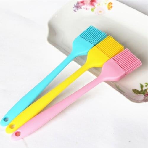 3PC Integrated silicone brush high temperature kitchen barbecue bread kitchen pancake Barbecue tools