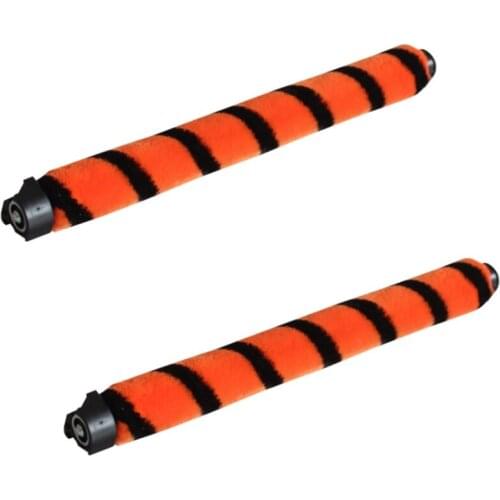 Soft Velvet Brush Rolling Brush Spare Parts for Vacuum Cleaner for Shark AZ910UK 702UK AZ950 Vacuum Cleaner, 2PCS
