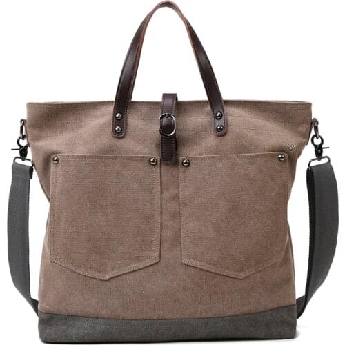 2021 Women Handbag Canvas Female Shoulder Bags Designer Womens Messenger Bags Ladies Casual Bags Clutch Purse Crossbody Purse