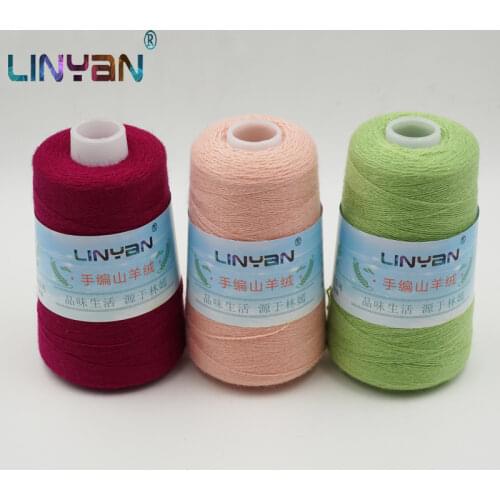 100g*3 pieces threadlet 100% Cashmere thread Hand knitting & crochet thickness Pure goat wool yarn for knitting & crocheting ZL7