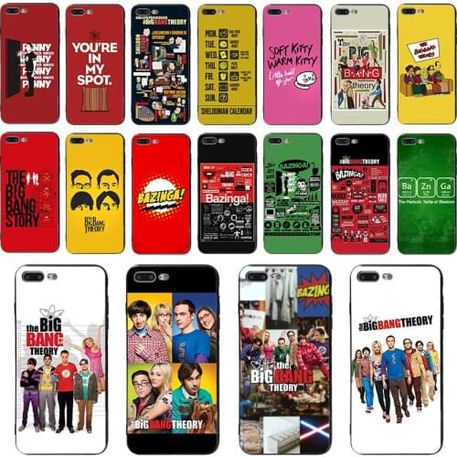 Hit TV series The Big Bang Theory soft phone case for iphone XS 11 pro max cover 7 8 plus X XR 10 6s 6 5 se 5s Luxury TPU shell
