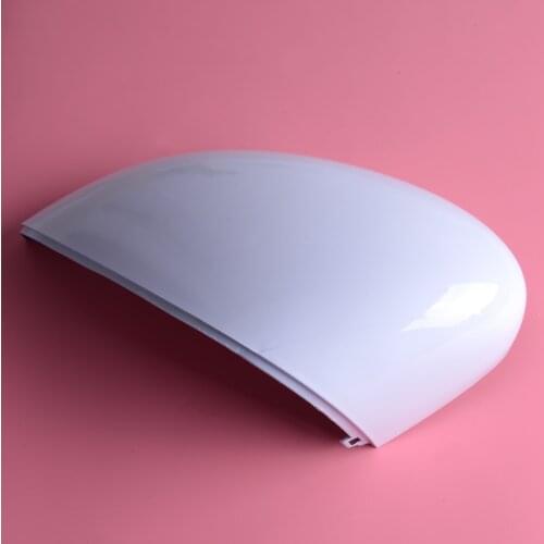 DWCX 3214168 Plastic White Left Wing Door Rearview Side Mirror Cover Case Cap Fit For Ford Fiesta 2008-2013 2014 2015 2016 2017