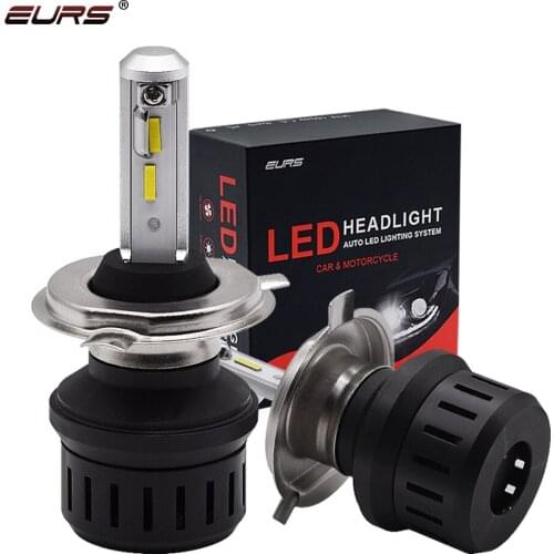 EURS CSP Car Headlight M9 LED H7 led H4 6000K 10000lm 9005 9006 H1 H11 LED Bulb Auto Headlamp Fog Light Lamp