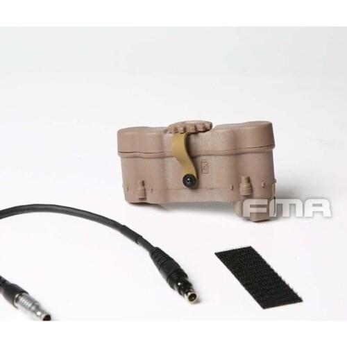 FMA New Tactical GPNVG18 Battery Case (With Real Wire 21cm) TB1289-C TAN