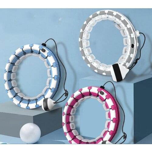 24 Sections Smart Sports Hoops Yoga Ring Home Fitness Lazy Peoples Burning Fit Intelligence Aggravates Body Closing Up Circle