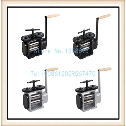 Combination Rolling Mill, 110 mm Rolls ,hand operated Rolling Mill