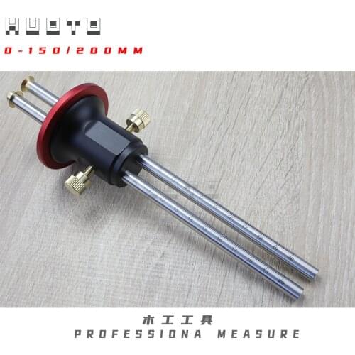 New design Wheel Marking Gauge Woodworking Dovetail Marker Scribe Wood Marking Tool single double Head Mortise Gauge