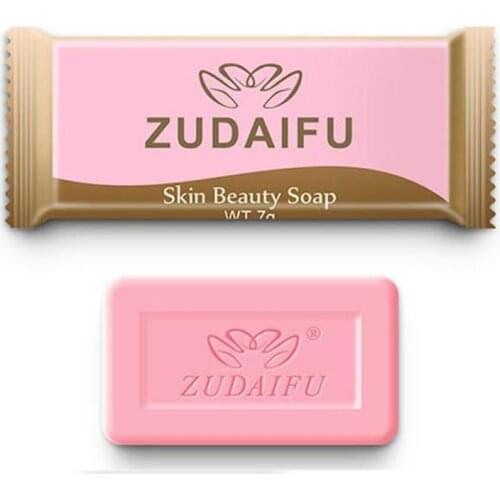 Mini 3pcs Zudaifu Sulfur Soap Skin Conditions Acne Psoriasis Seborrhea Eczema Anti Fungus Bath Whitening Soap Shampoo Soap 7g/pc