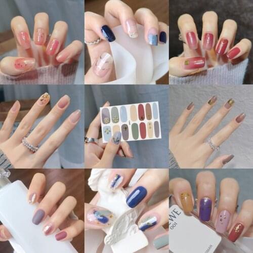 Aluminum foil nail stickers 2021 minimalist design nail decoration three kinds of 0f nail stickers nail stickers designer women