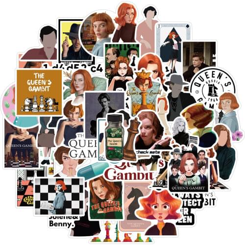 10/30/50pcs TV Series Show Stickers Queen DIY Decals Suitcase DIY Laptop Guitar Skateboard Phone Waterproof Cartoon Sticker Toy