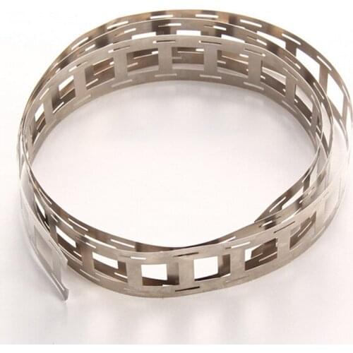 5M nickel strip 18650 Lithium Battery Pack Making Nickel Strips 2P Two batteries in parallel welded Nickel plated steel strip