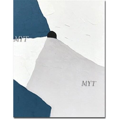 New Abstract Handmade Palette Knife Abstract Wall Decorative Textured Oil Painting No Frame Canvas Wall Picture Art Panel Set