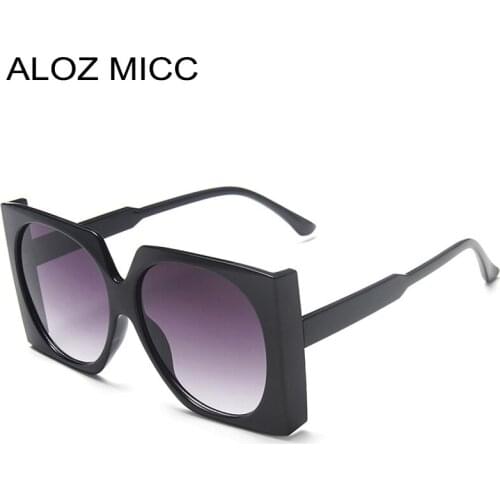 Fashion Square Sunglasses Women Brand Designer Vintage Oversized Punk Sun Glasses Female Gradient Shades Eyewear UV400 Oculos