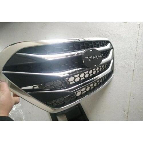 2009-2015 For Hyundai ix35 high quality ABS chrome front grille Refit around trim trim grills Racing