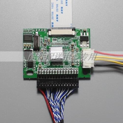 LVDS To EDP Adapter Signal Driverboard Converter Board for EDP Panel I-PEX 20455-30PIN 5V