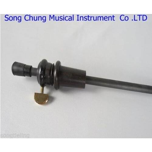 Strong Black Carbon fiber double bass endpin 3/4-4/4 #6864
