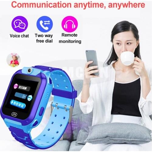Q12 1.44 Inch Color Screen Smartwatch for Children IP67 Waterproof, Support GPS