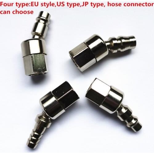 Spray Gun Connector 1/4" BSP Universal 360 Quick Joint Fittings European Style Quick Coupling Male Air Hose Quick Coupler