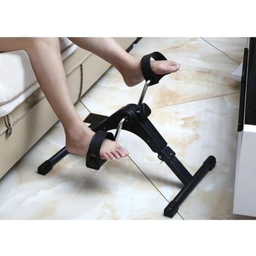 Fitness Equipment Horizontal Stepper With Meter Foldable Magnetically Controlled Exercise Bike Non-slip Rubber Body Building HWC