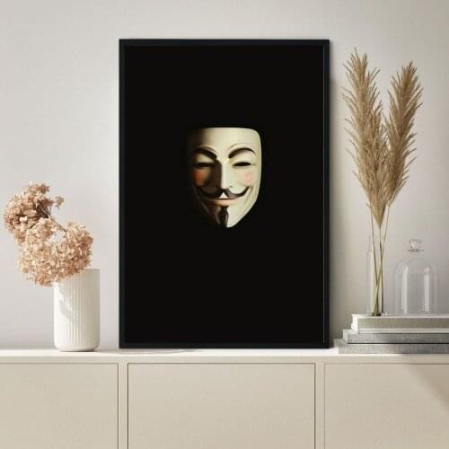 V for Vendetta Movie Poster Canvas Print Wall Painting Home Decoration