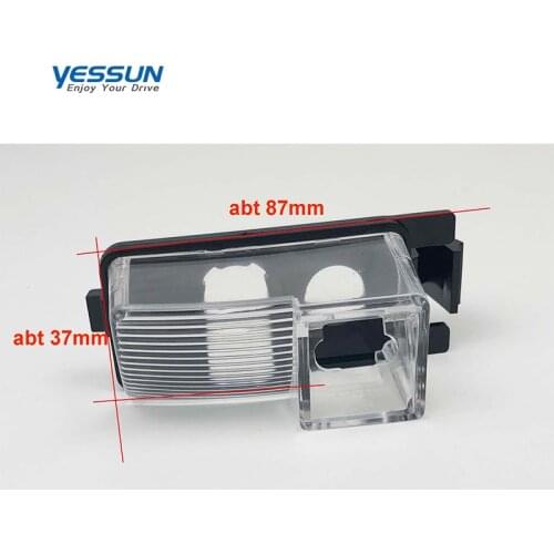 Yessun Rear view camera bracket shell for Nissan Almera Classic 2006~2013 car camera housing mounts kits