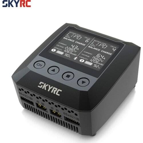 Origina SKYRC B6 Nano Dual 2X100W 15A AC Bluetooth Smart Battery Charger Discharger Support SkyCharger APP