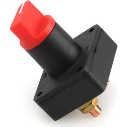 1pc 100A Battery Isolator Isolation Switch Disconnect Power Cut Off Kill Switches For RV Boat Car Truck Auto Yacht Mayitr