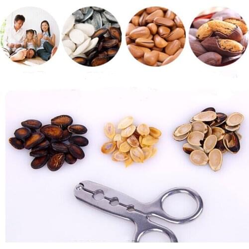 2016 specialty tools stainless steel Melon seeds clip The best gift for the old and the young Multifunctional melon seed pliers