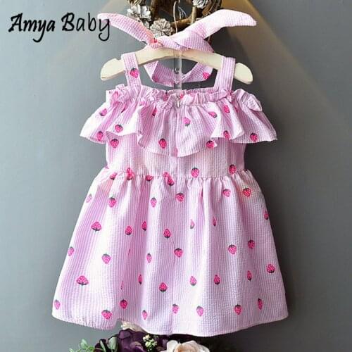 Летние платья для девочек Amya Baby China At AliExpress