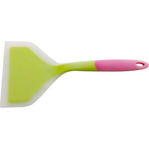Non-stick Omelette Spatula Durable Heat-resistant Silicone Cooking Tools Wide Dropship