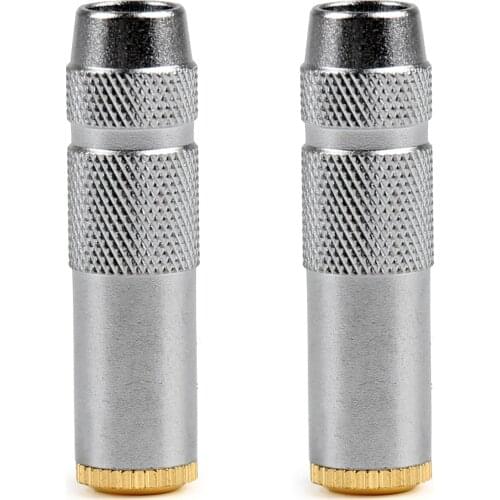 Areyourshop 2 Pcs Copper 3.5mm Stereo Female Jack Audio Connector for Soldering DIY