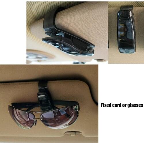 Car Sun Visor Sunglasses Holder glasses clip for peugeot 2008 308 transporter t5 toyota harrier ford sticker bmw e46 Accessories