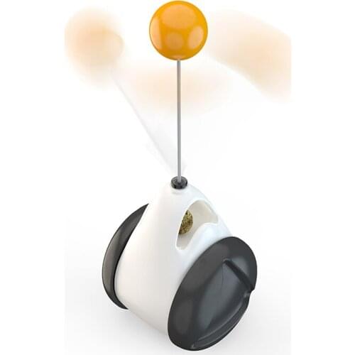 Pet Cat Relieving Boredom Balance Swing Car Funny Cat Toys Balls Plastic Various Ways to Attract Pets Attention