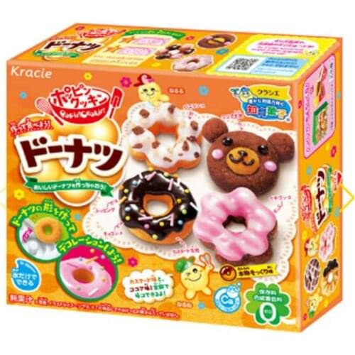Popin Cook Donut DIY Toys.Kracie cookin happy kitchen