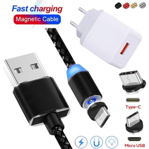 1M Fast Charger charging Magnetic USB Cable For Xiaomi redmi 5 plus 6 pro note 4 3 2 4x 5 5a prime redmi 7 7A MI Play 2 3 4 5 6