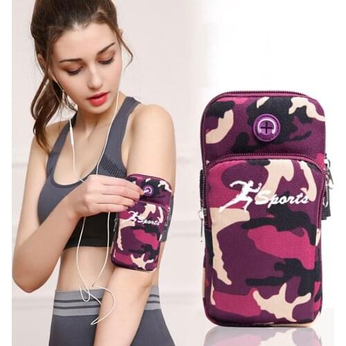 Mobile Phone Bag Sports Man Women Bag Running Mobile Phone Armbands Multifunctional Sports Arm Bag Yoga Arm Bag Female