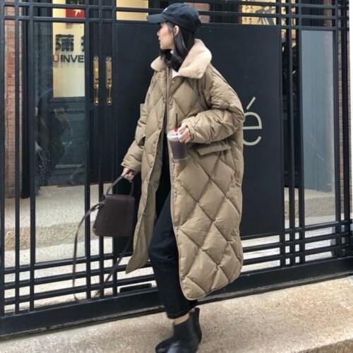 2021 New Winter Plus Size Womens Cotton-padded Jackets Mid-length Cotton Clothes Plus Velvet Thick Warm Parka Coats 102B