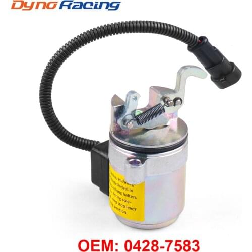 New Fuel Shutdown Shut Off Solenoid Valve 04287583 0428-7583 0428-7116 12V For Deutz Engine 1011 / 2011