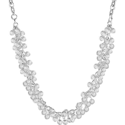 Wholesale Silver Plated Fashion Jewelry Classic Necklace,free Shipping Charms Fashion Jewelry Pendant AN745/anjajeqa