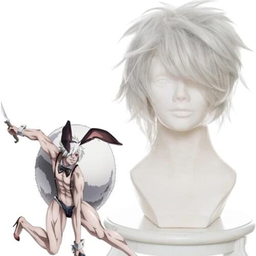 Anime Juni Taisen Zodiac War Cosplay Wigs Usagi Cosplay Heat Resistant Synthetic Wig Hair Halloween Carnival Party Juuni Taisen